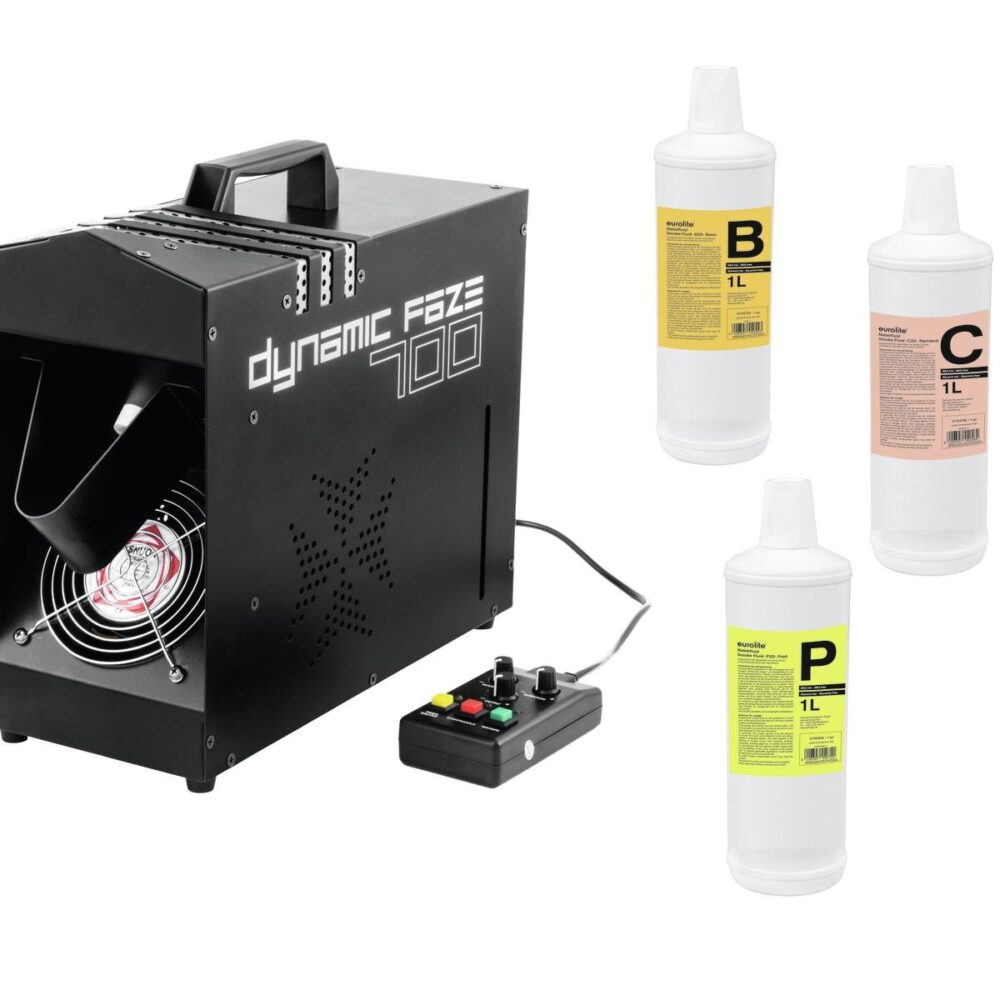 EUROLITE Set Dynamic Faze 700 + Fluids