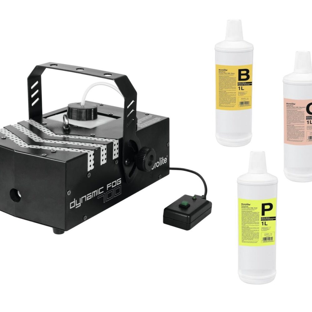EUROLITE Set Dynamic Fog 700 + Fluids