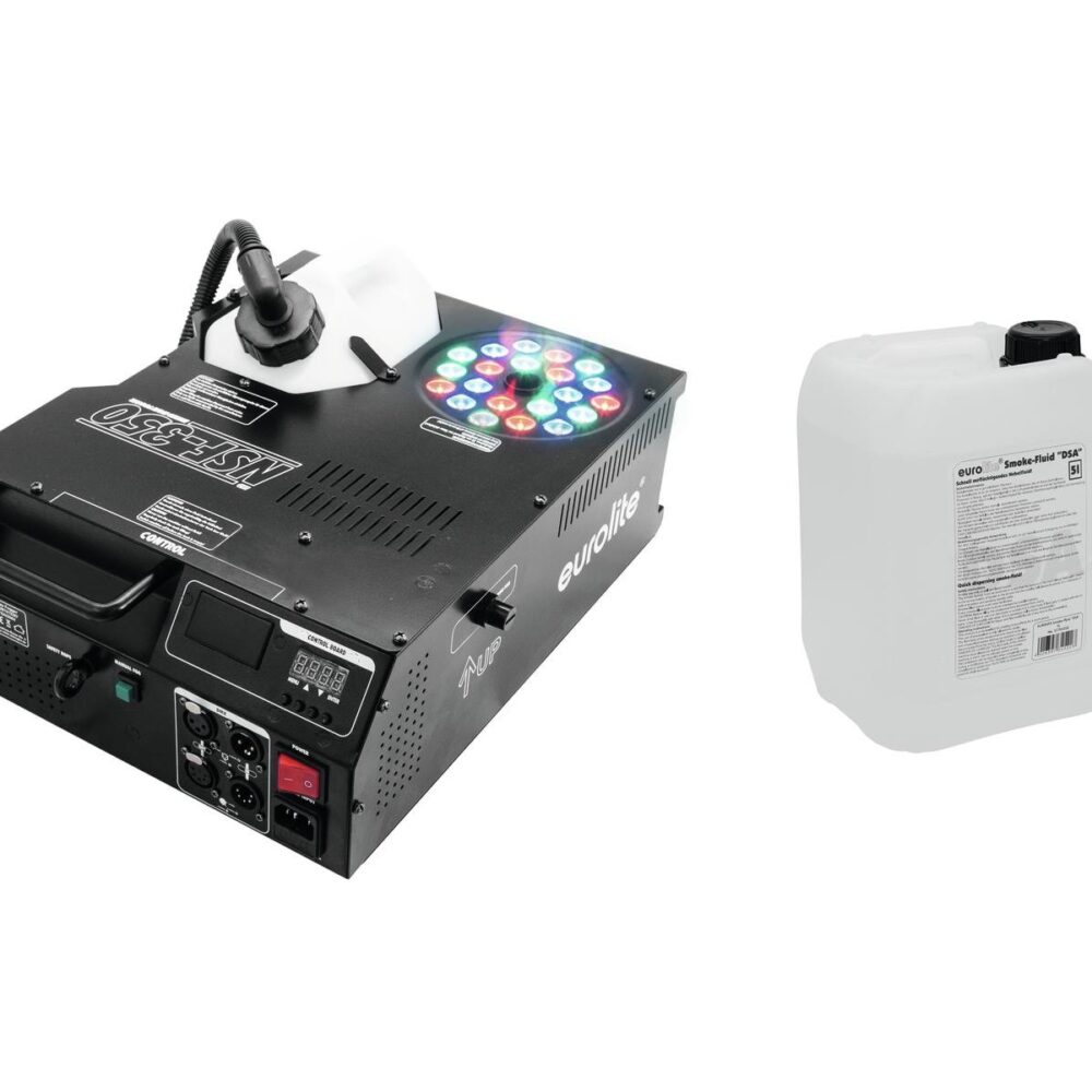 EUROLITE Set NSF-350 + Smoke Fluid -DSA- 5l