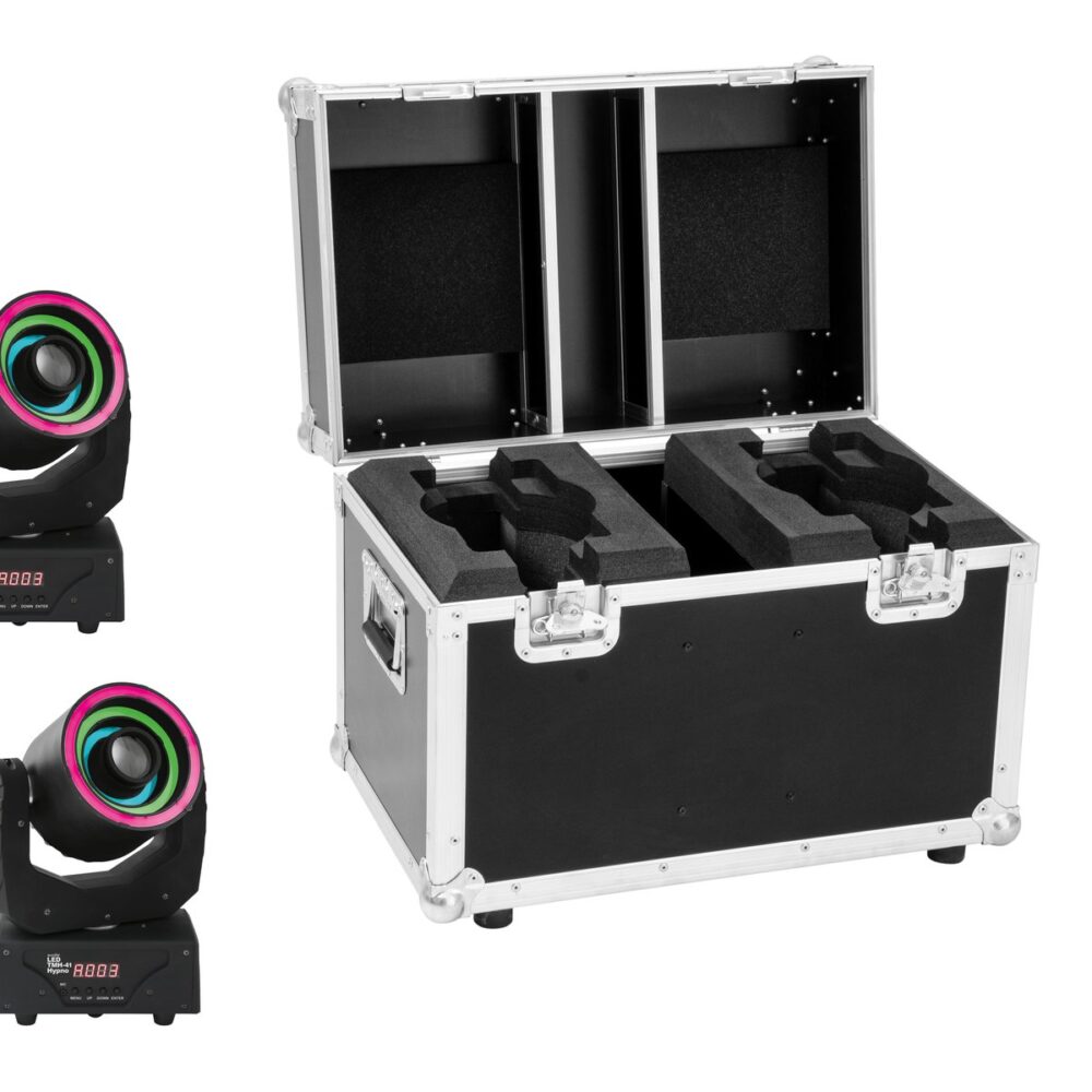 EUROLITE Set LED TMH-41 Hypno Moving Head Spot + Case