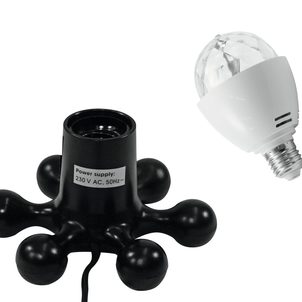 EUROLITE Set LED BC-1 RGB + Hexopus Base black