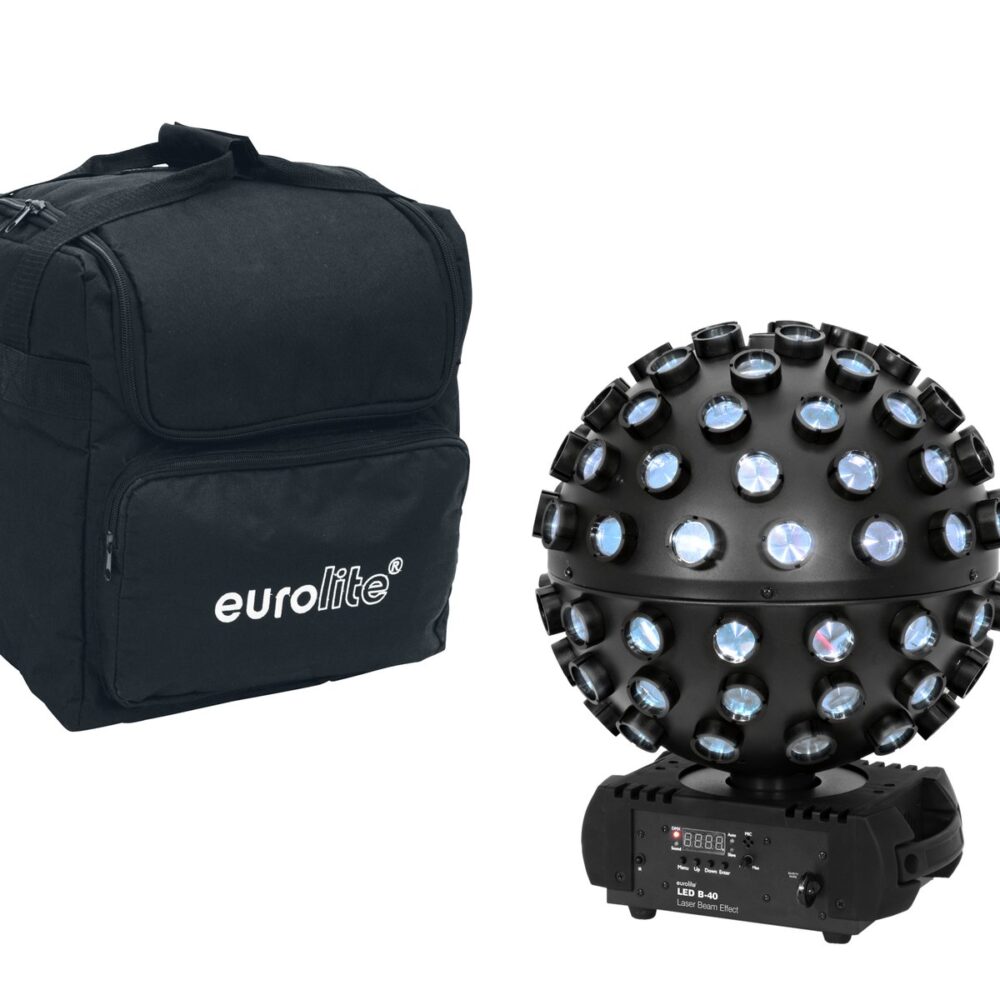 EUROLITE Set LED B-40 Laser Beam Effect + Soft Bag