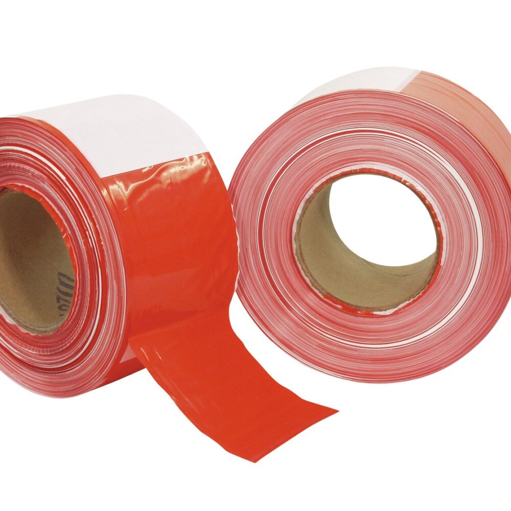 Barrier Tape red/white 500mx80mm
