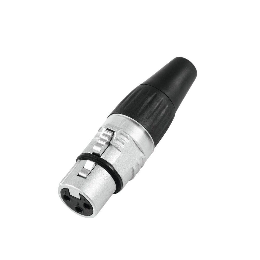 HICON XLR plug 3-pin HI-X3CF-V