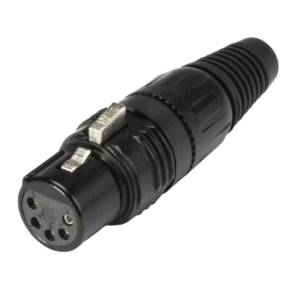 HICON XLR socket 5-pin HI-X5CF-B