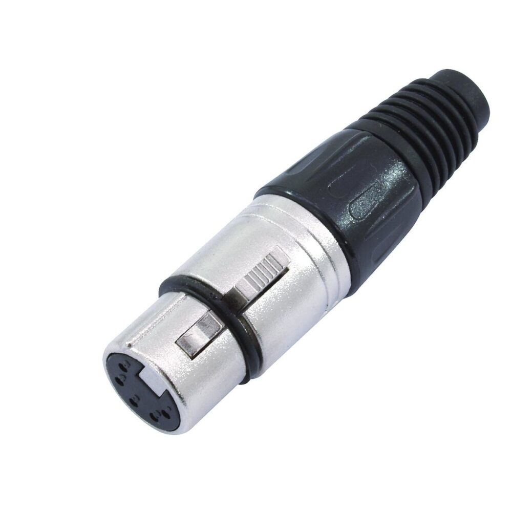 OMNITRONIC XLR Socket 5-pin bk