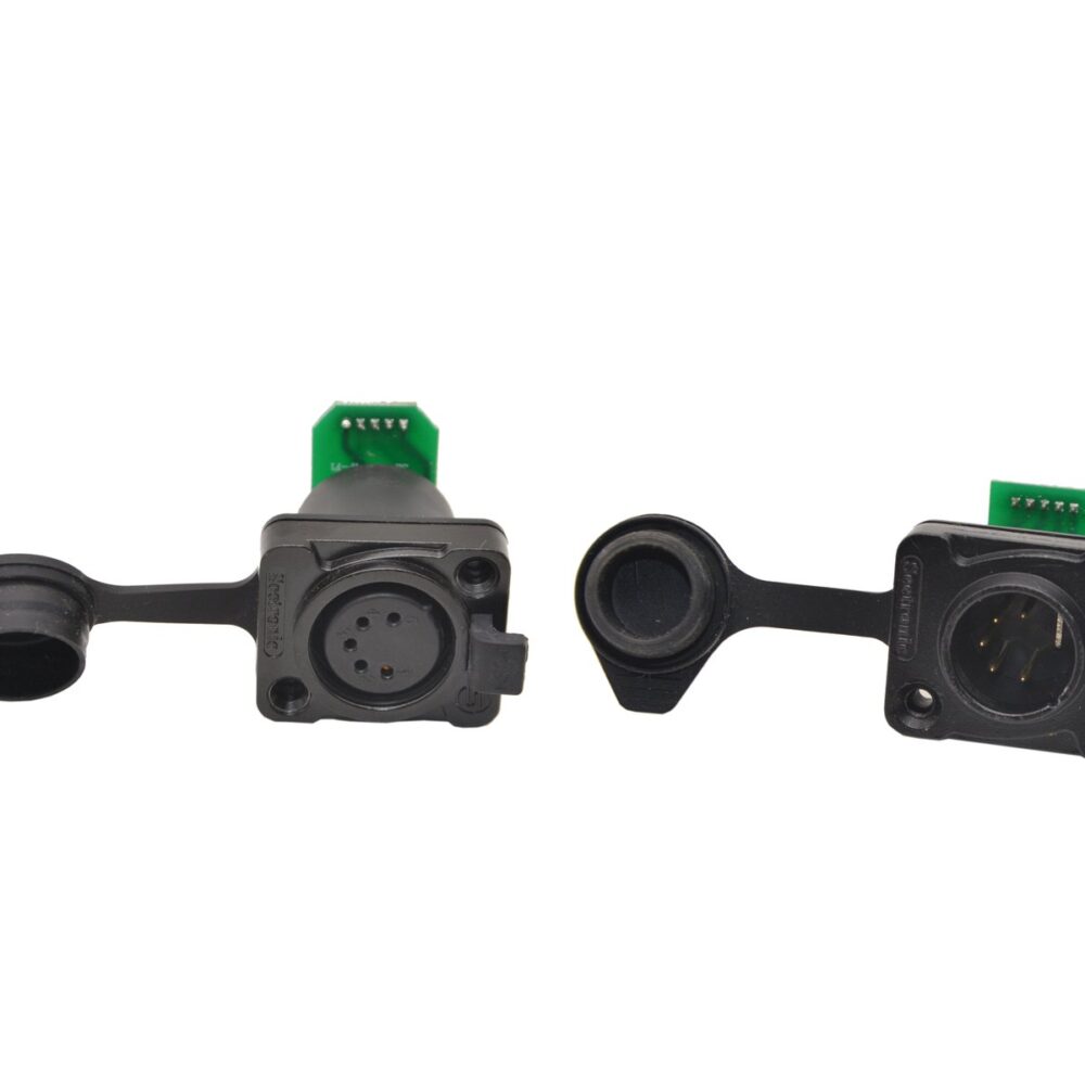 EUROLITE IP XLR Plug/Socket 5-pin