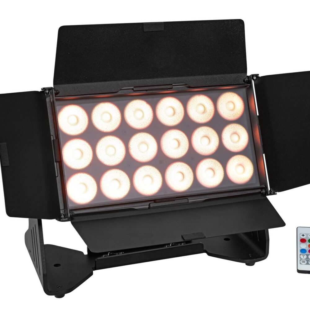 EUROLITE AKKU Multiflood IP 18x10W RGBW Wash CRMX