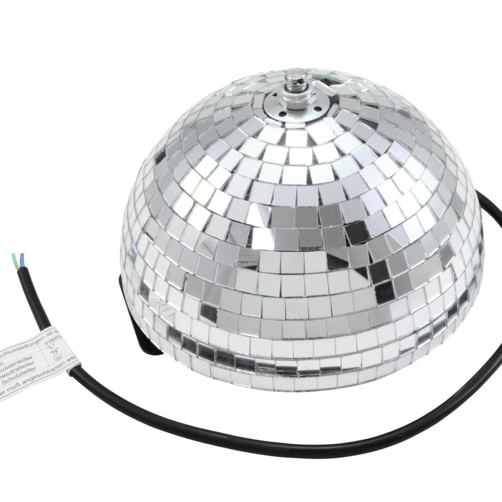 EUROLITE Half Mirror Ball 20cm motorized
