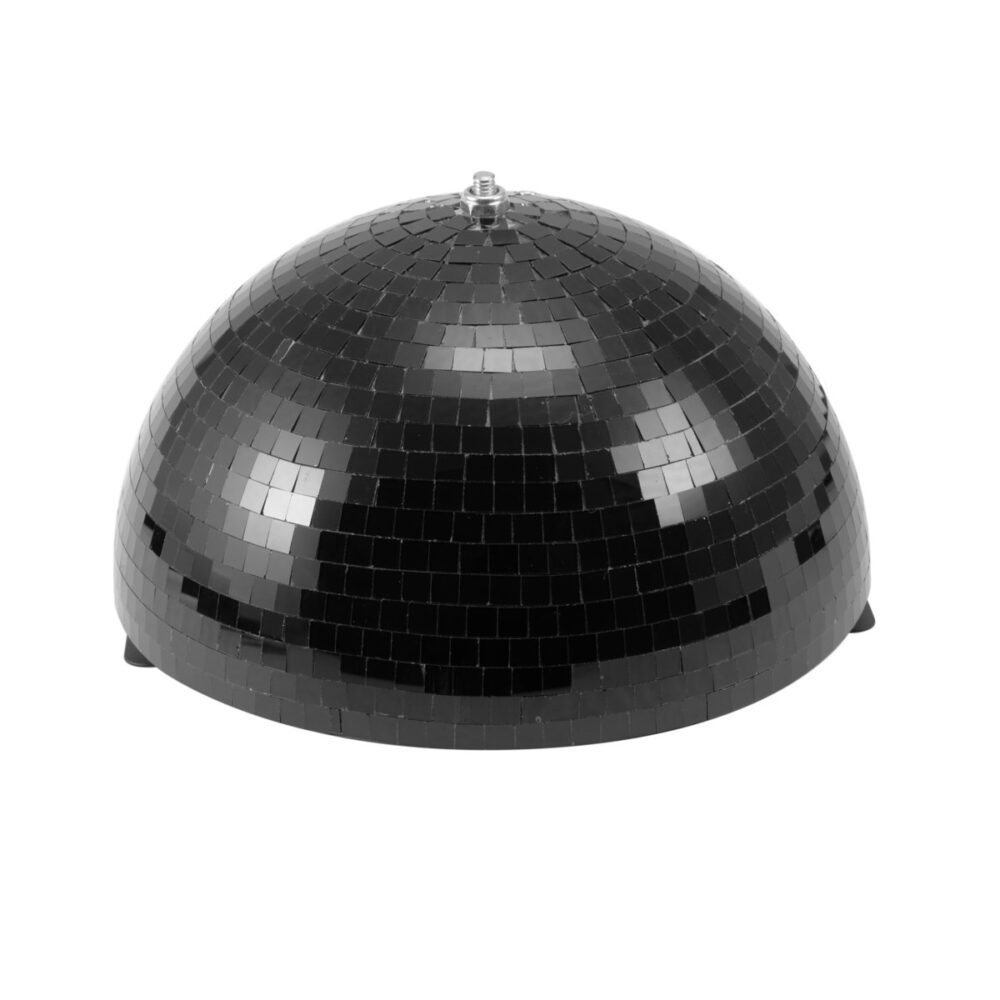 EUROLITE Half Mirror Ball 30cm black motorized