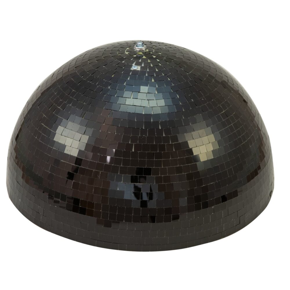 EUROLITE Half Mirror Ball 50cm black motorized