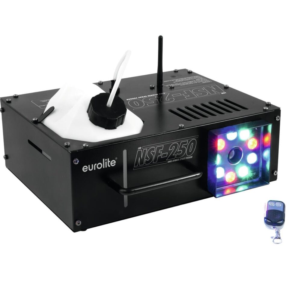 EUROLITE NSF-250 LED DMX Hybrid Spray Fogger