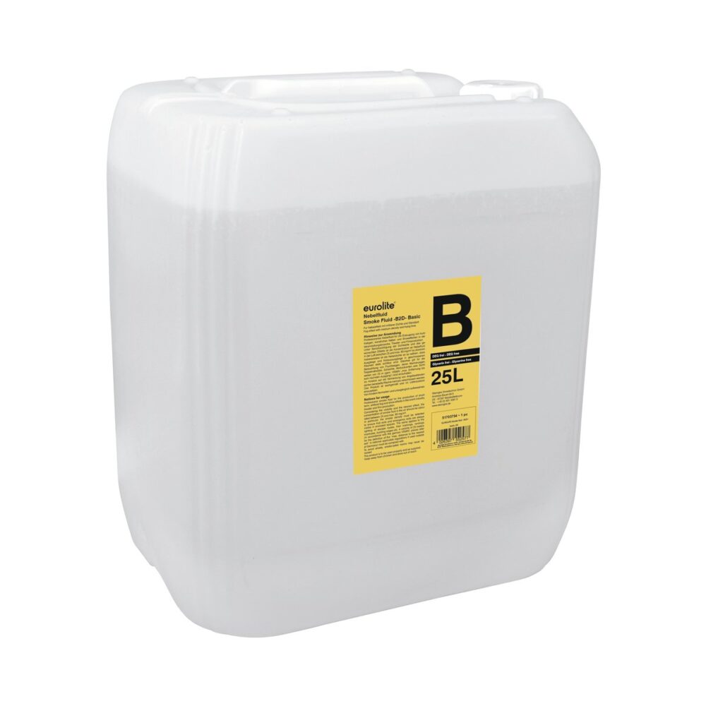 EUROLITE SMOKE FLUID -B2D- Basic, 25l smoke fluid