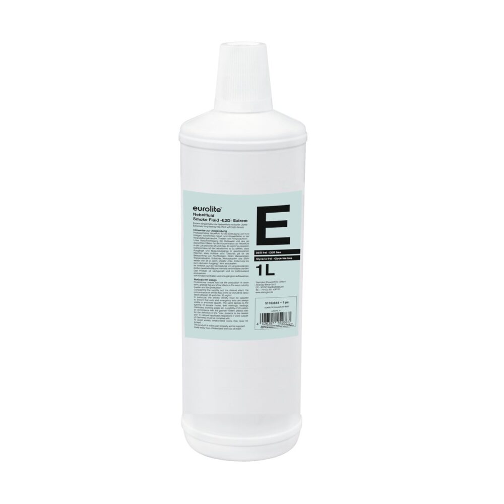 EUROLITE SMOKE FLUID -E2D- Extreme, 1l smoke fluid
