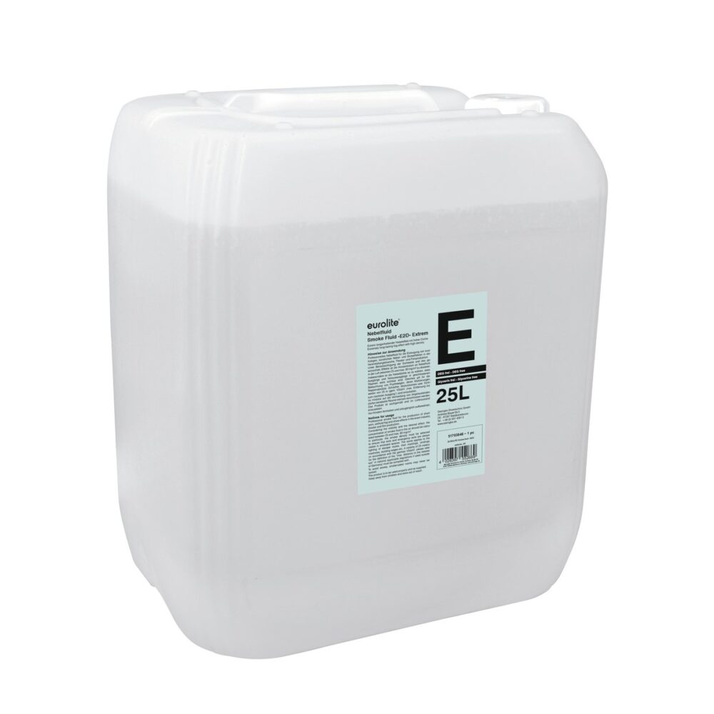 EUROLITE SMOKE FLUID -E2D- Extreme, 25l smoke fluid