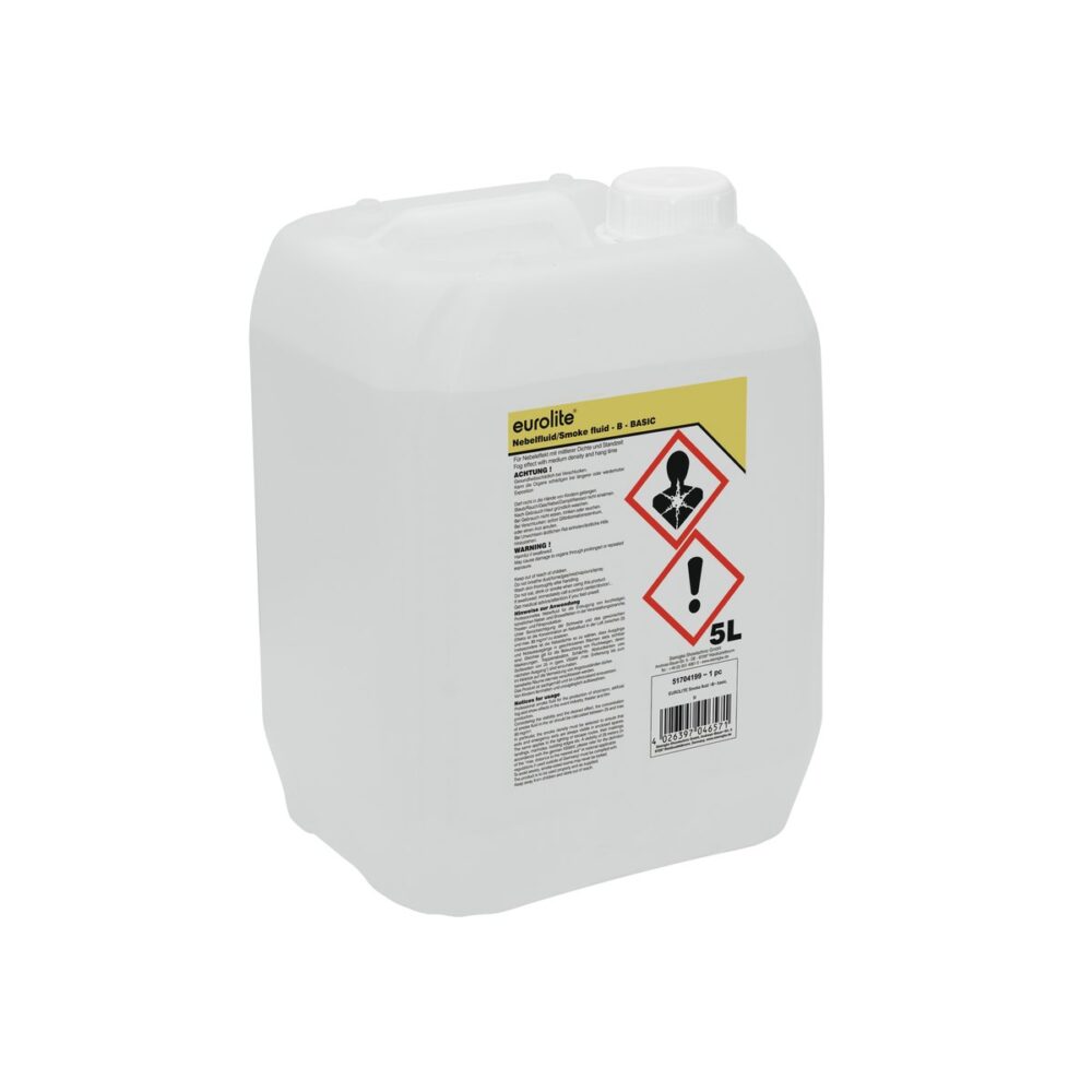 EUROLITE SMOKE FLUID -B- Basic, 5l smoke fluid