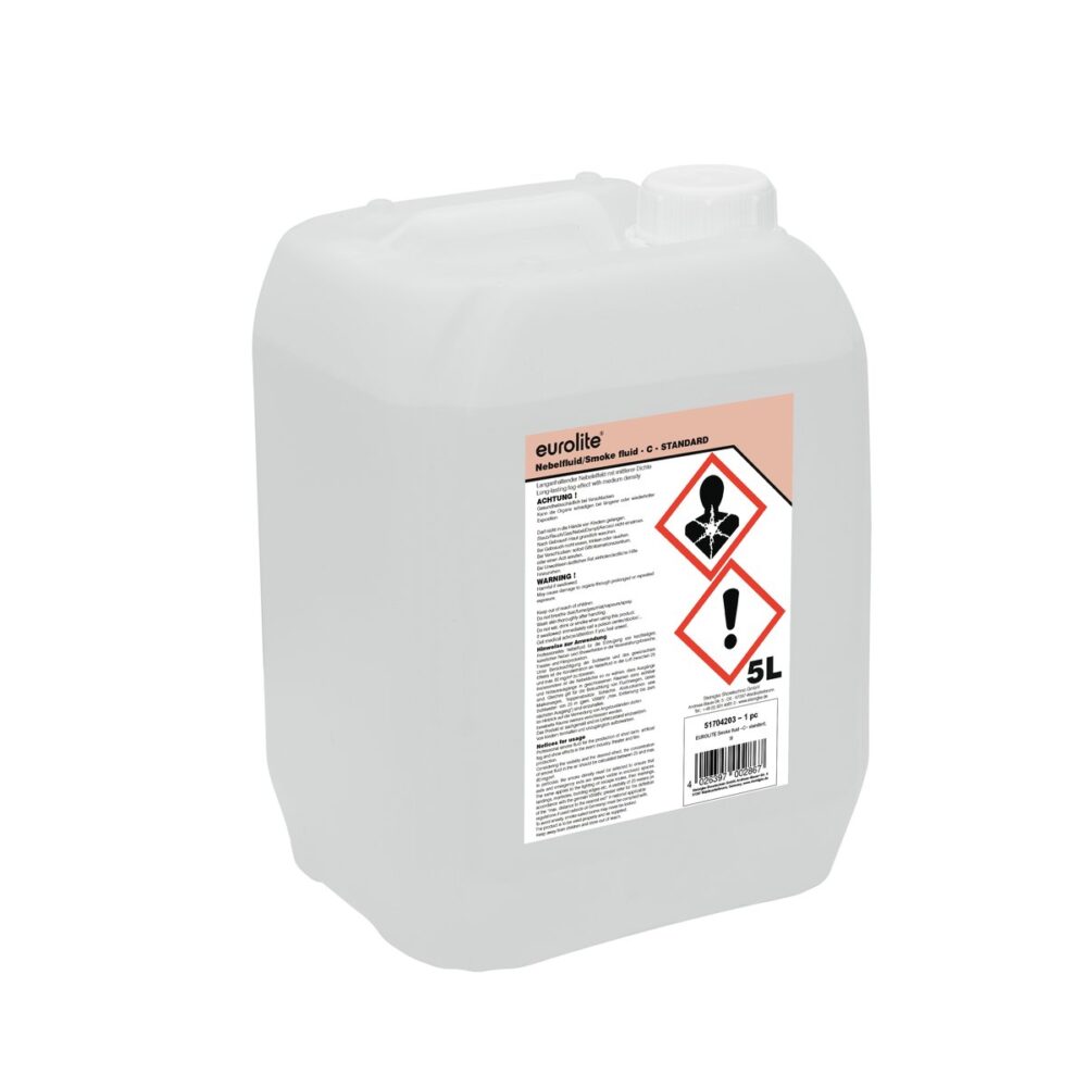 EUROLITE SMOKE FLUID -C- Standard, 5l smoke fluid