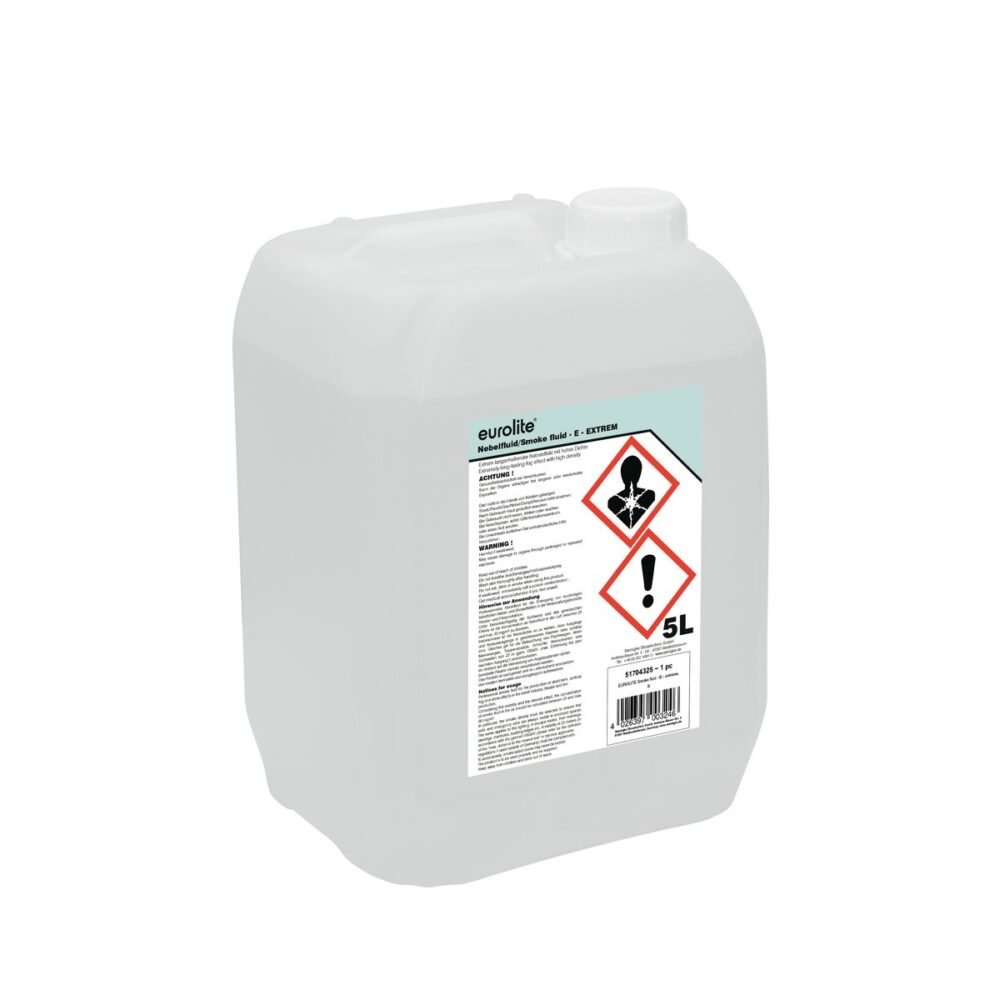 EUROLITE SMOKE FLUID -E- Extreme, 5l smoke fluid