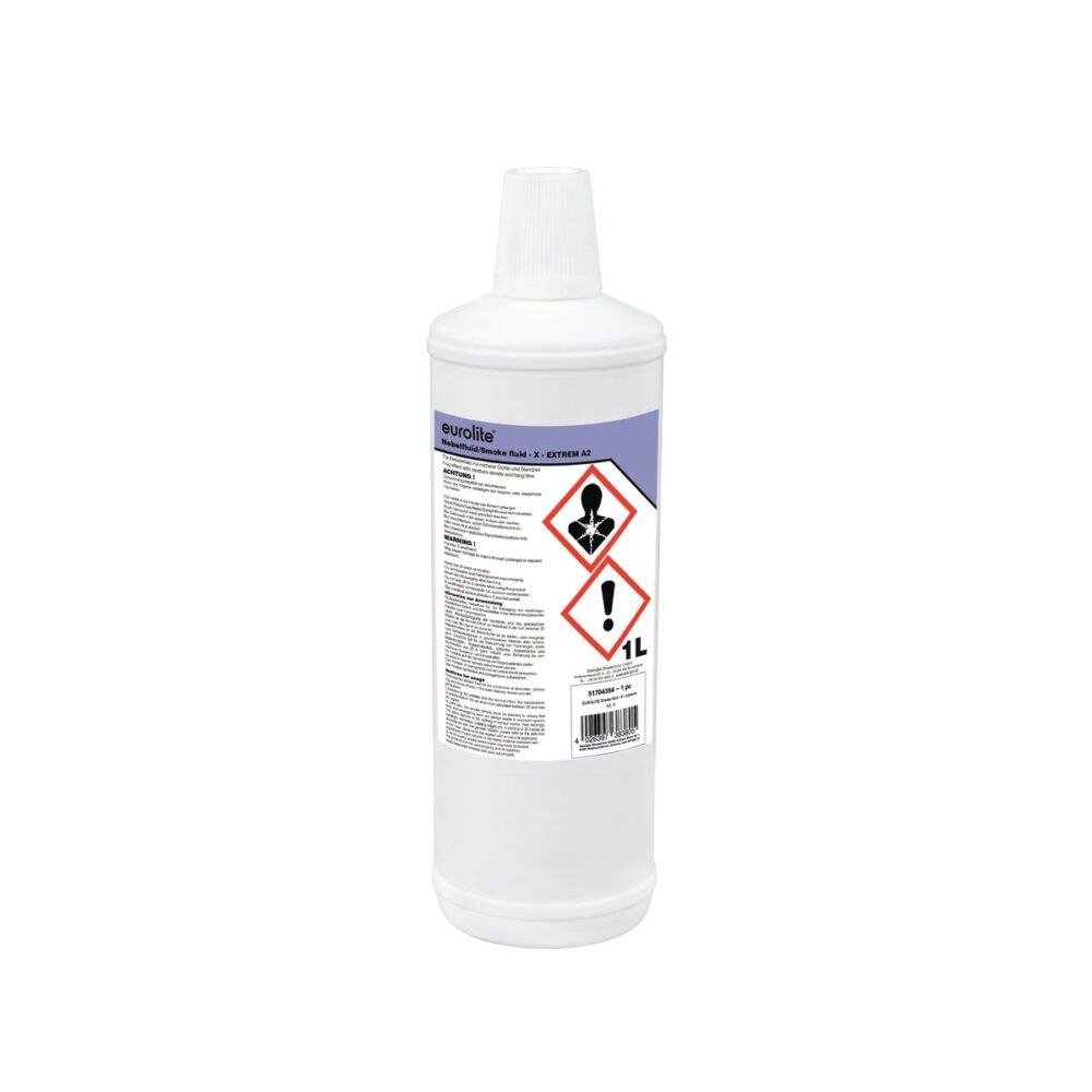 EUROLITE SMOKE FLUID -X- Extreme A2, 1l smoke fluid