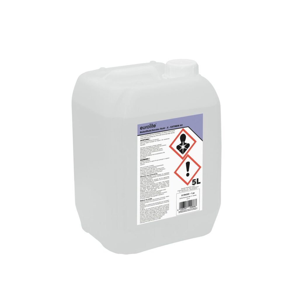 EUROLITE SMOKE FLUID -X- Extreme A2, 5l smoke fluid