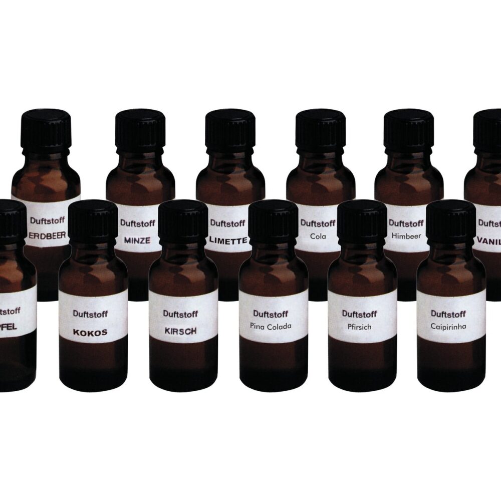 EUROLITE Fog Fragrance Set with 1x each of all 14 fragrances