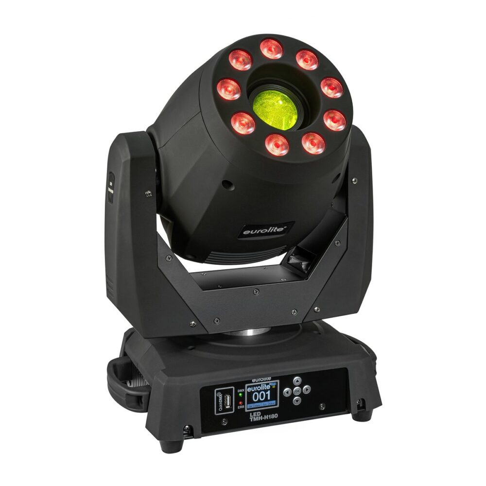 EUROLITE LED TMH-H180 Hybrid Moving Head Spot/Wash COB