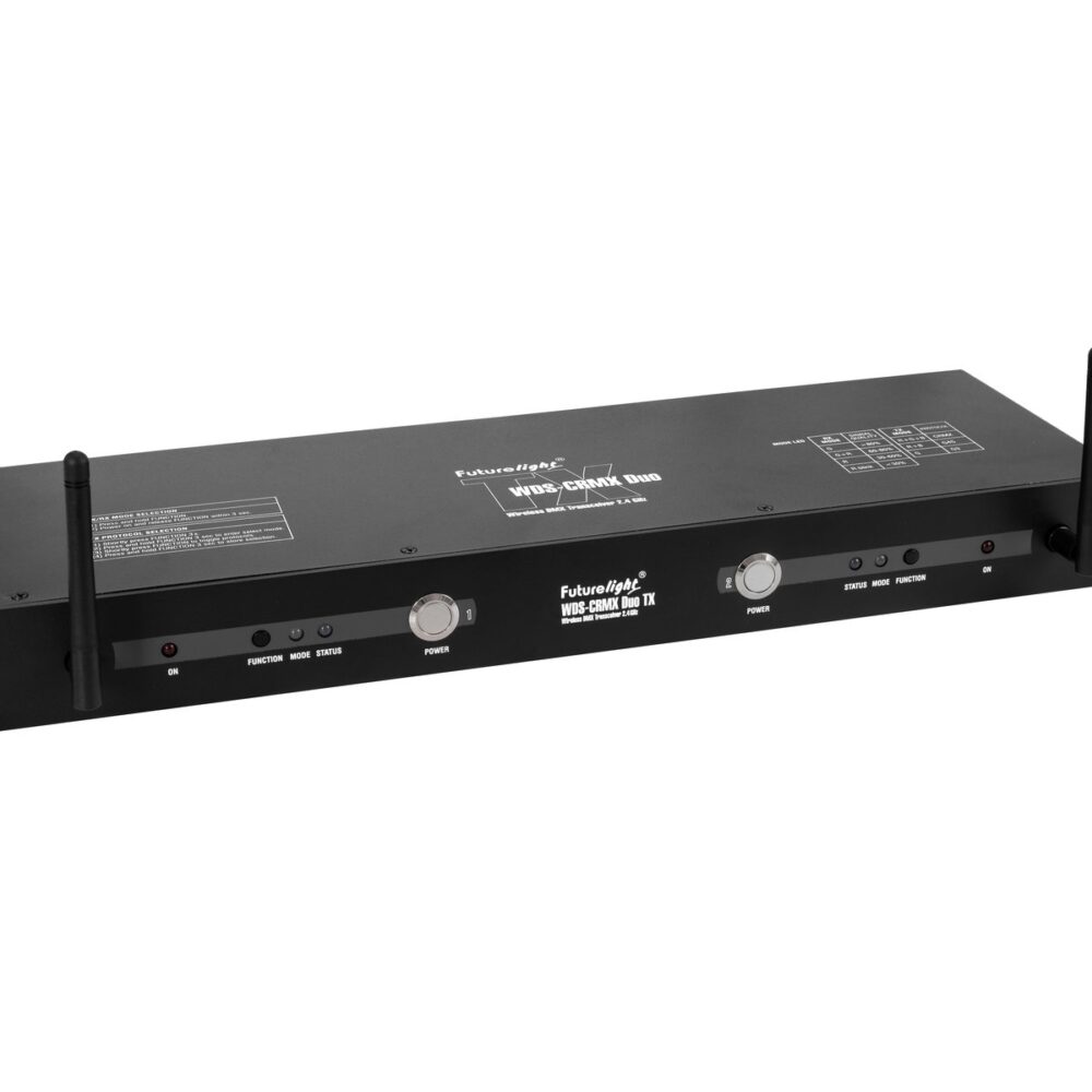 FUTURELIGHT WDS-CRMX Duo TX Wireless DMX Transceiver