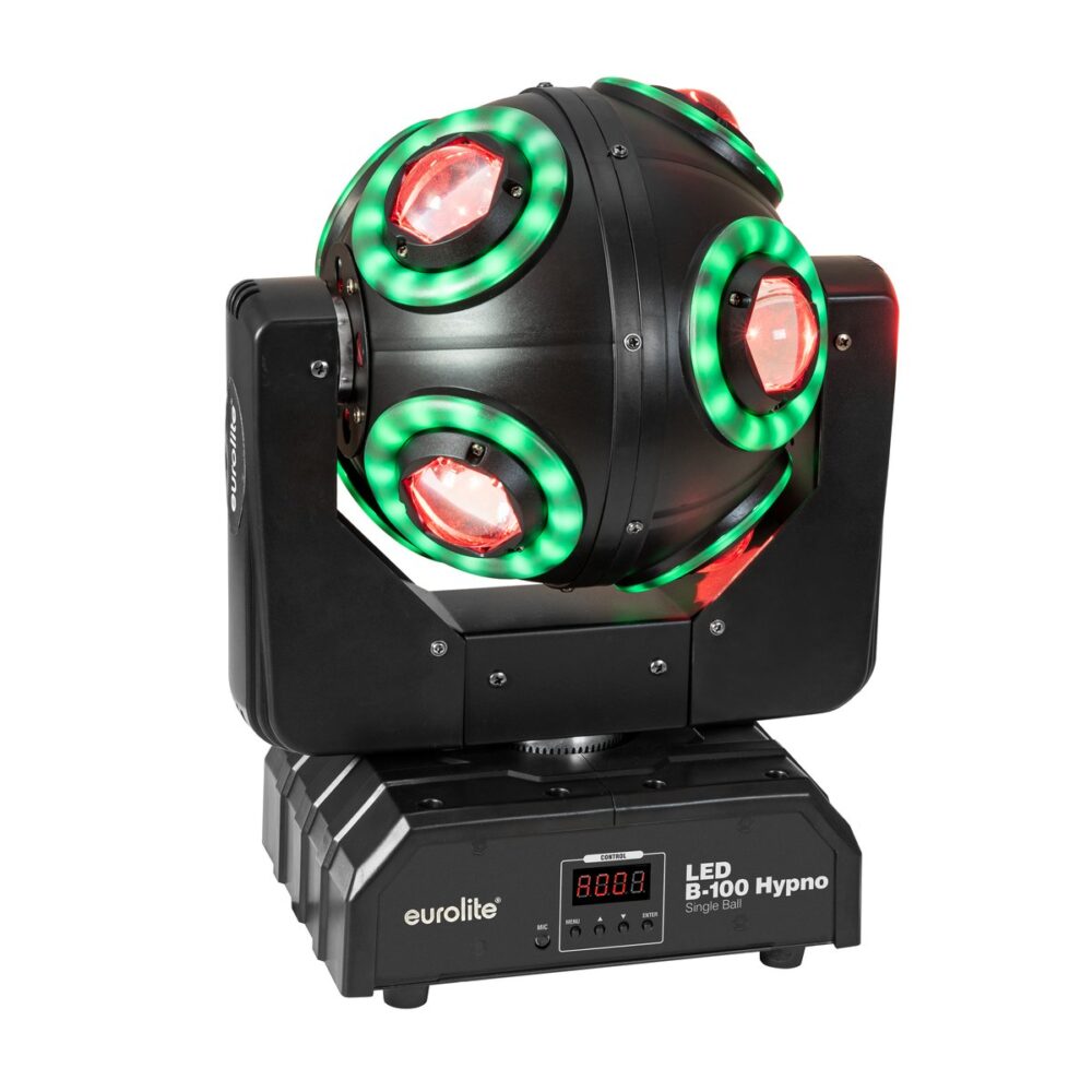 EUROLITE LED B-100 Hypno Single Ball Beam Effect
