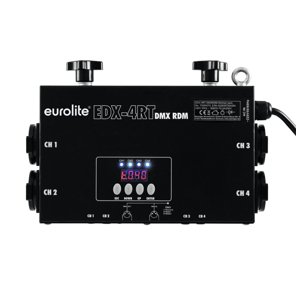 EUROLITE EDX-4RT DMX RDM Truss Dimmer Pack