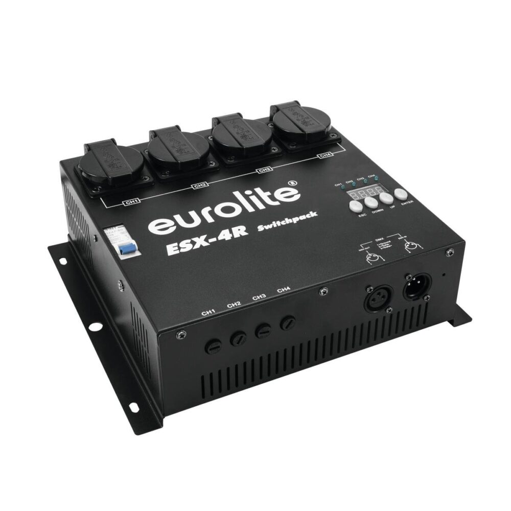 EUROLITE ESX-4R DMX RDM Switch Pack