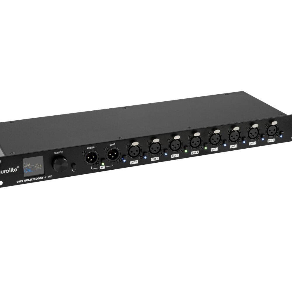 EUROLITE DMX Split/Boost 8 PRO 3-pin