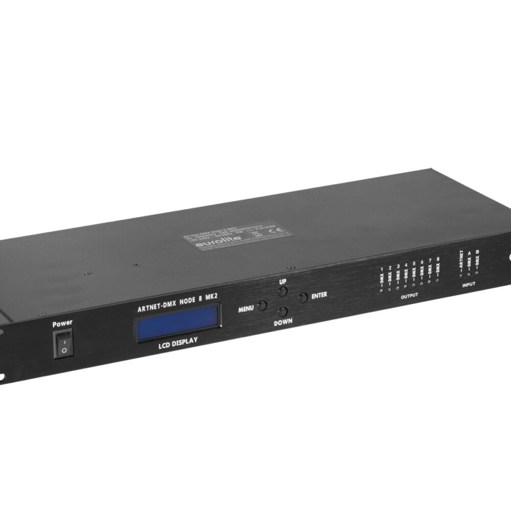 EUROLITE Art-Net/DMX Node 8 MK2