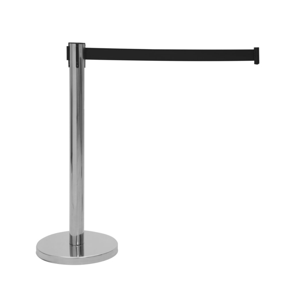 EUROLITE Barrier System with Retractable black belt