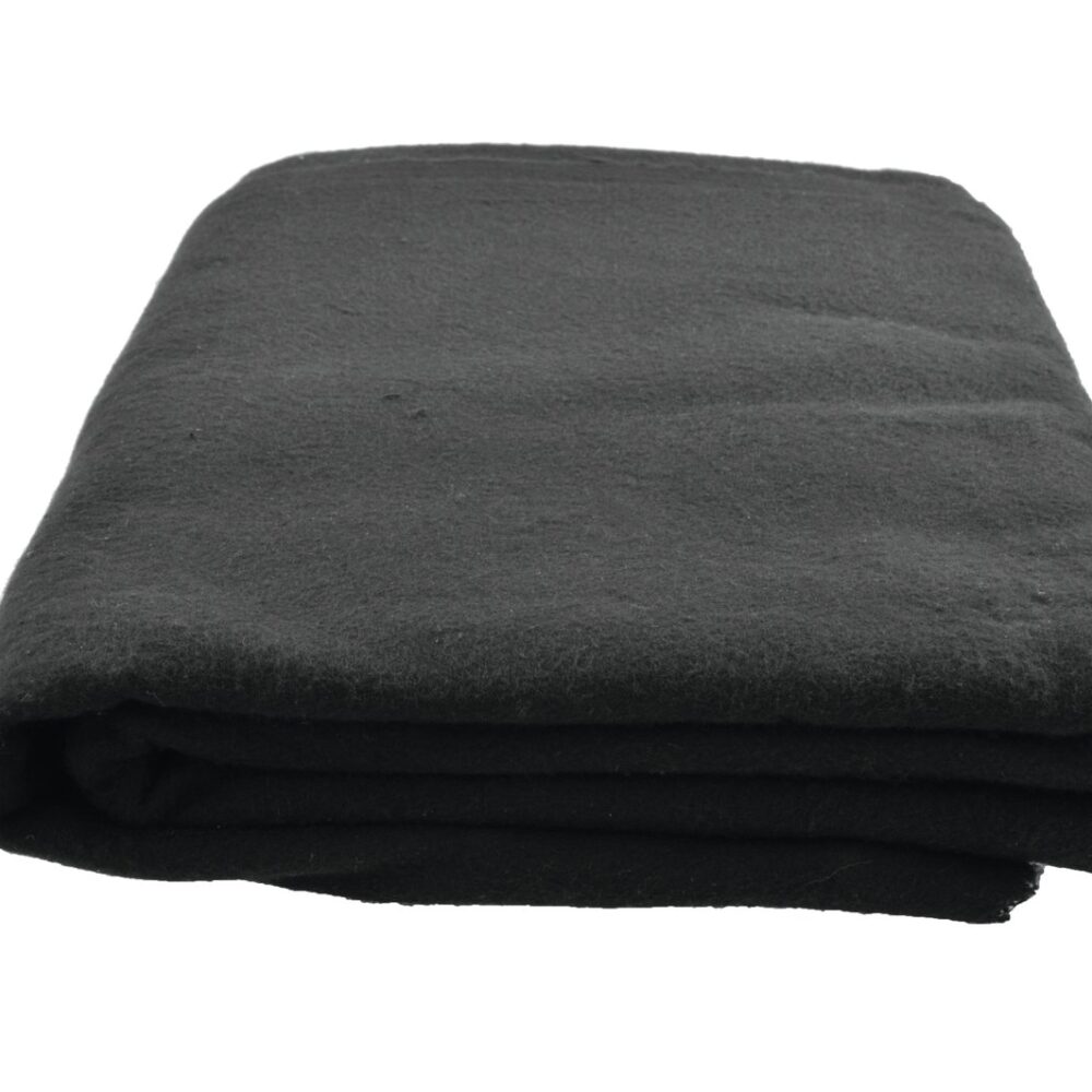 EUROPALMS Stage Curtain, 300x100cm, black