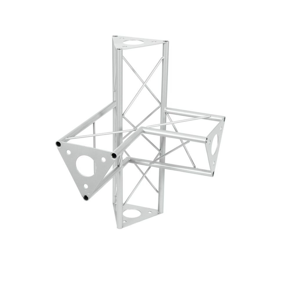 DECOTRUSS SAC-44 corner 4-way r+h silver