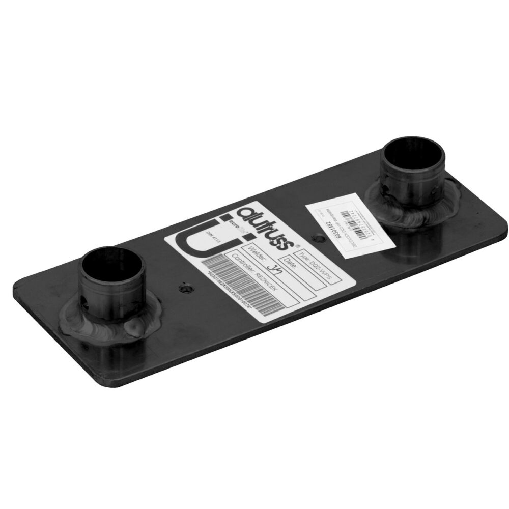 ALUTRUSS DECOLOCK DQ2-WPS Wall Mounting Plate bk