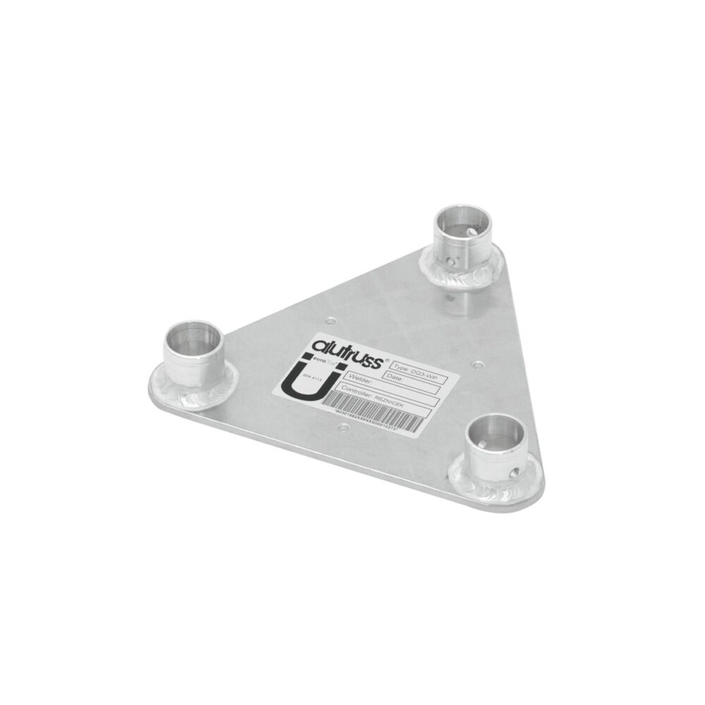 ALUTRUSS DECOLOCK DQ3S-WP Wall Mounting Plate bk