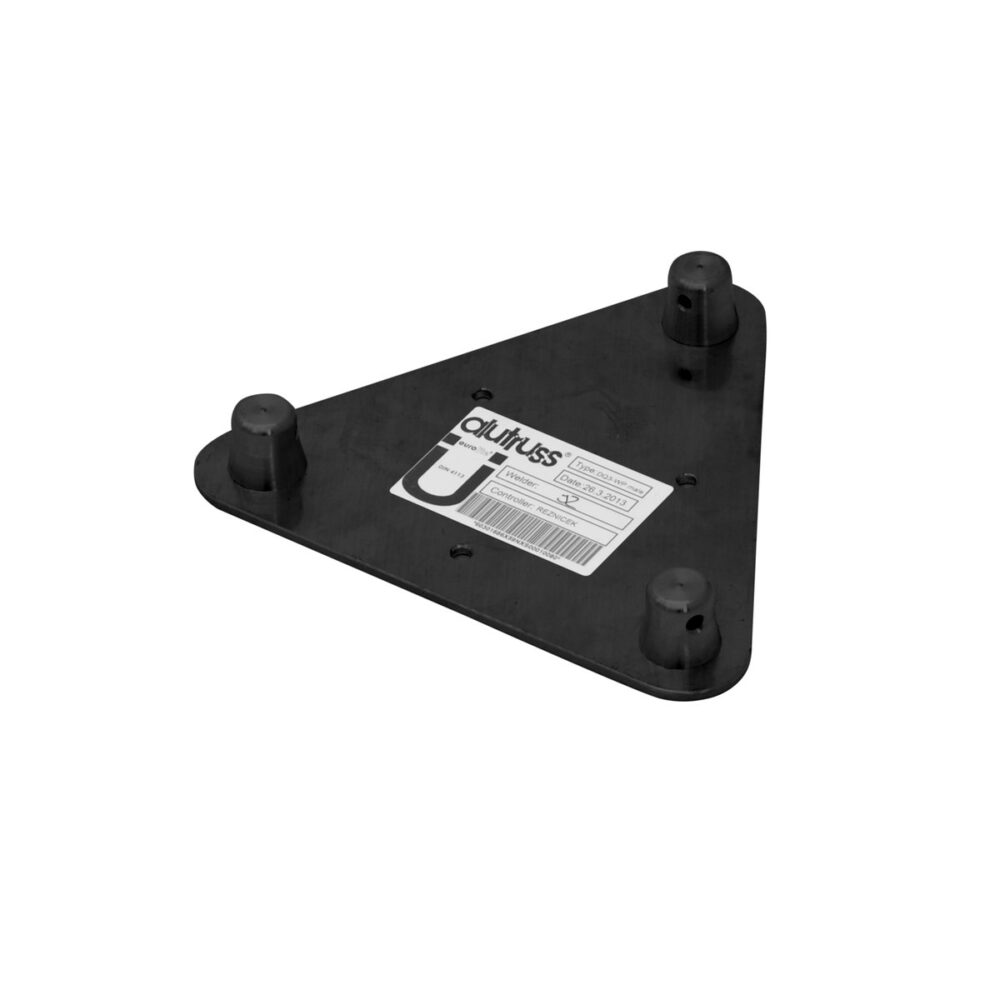 ALUTRUSS DECOLOCK DQ3-WPM Wall Mounting Plate MALE black