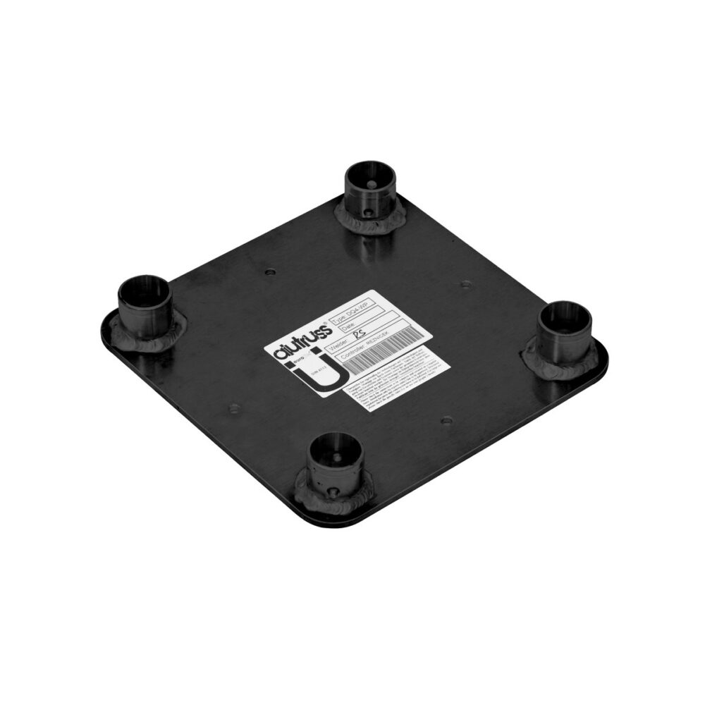 ALUTRUSS DECOLOCK DQ4-WP Wall Mounting Plate bk