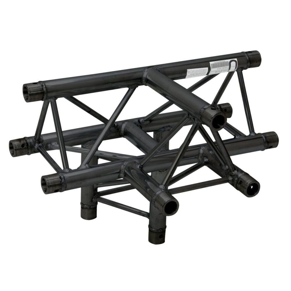 ALUTRUSS DECOLOCK DQ3-SPAT43 4-way T-Piece / bk