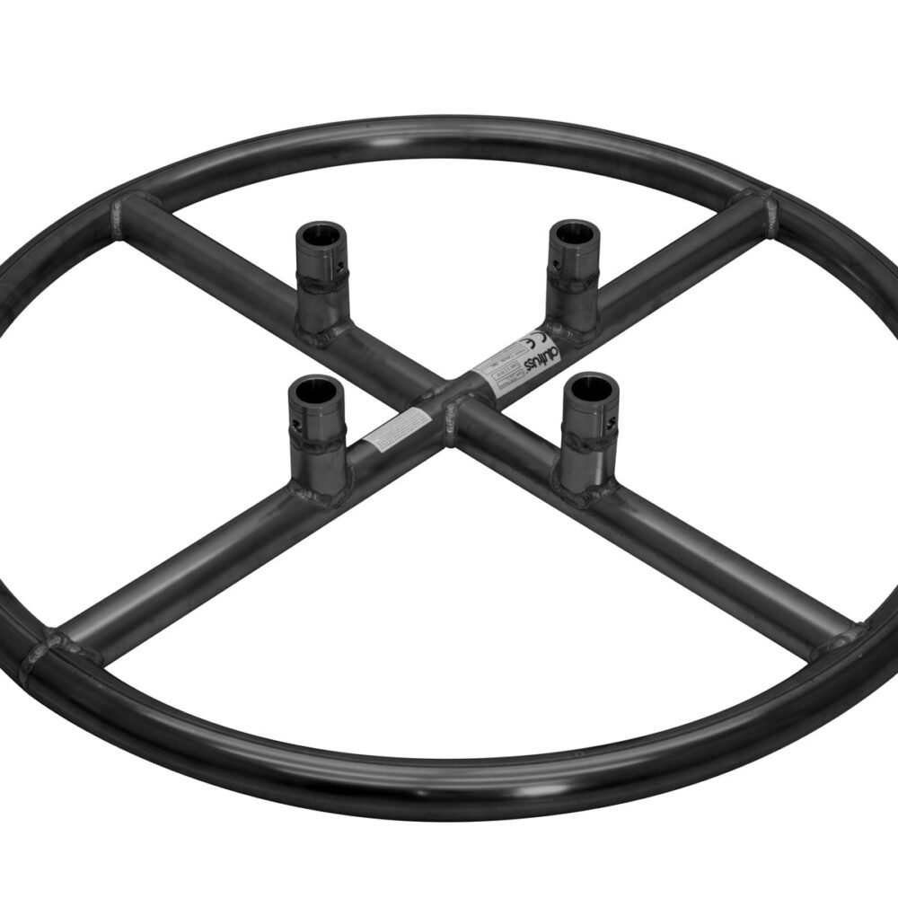 ALUTRUSS QUADLOCK 6082 crown Ø 1m bk