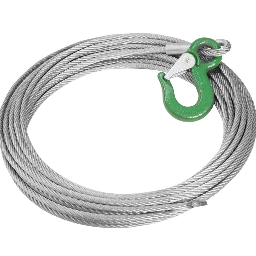 Tower Steelrope 8mm with clamp